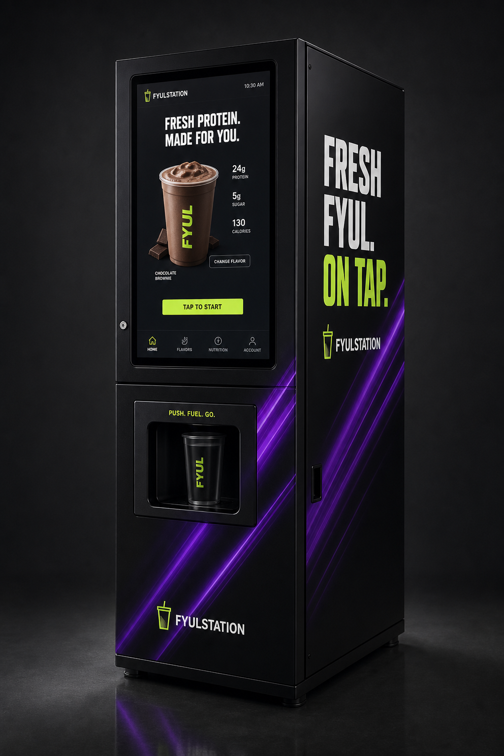 FYULSTATION protein vending machine